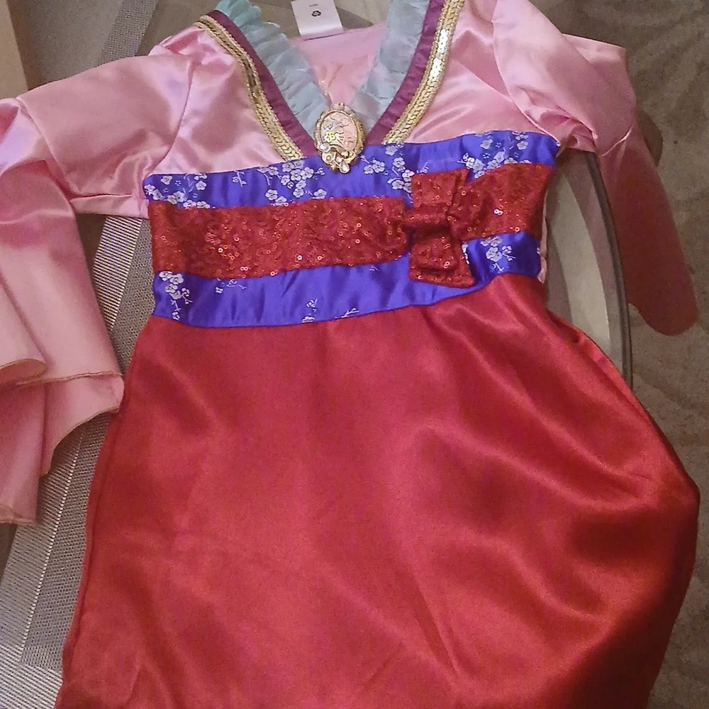 Disney Princess Mulan Dress Costume